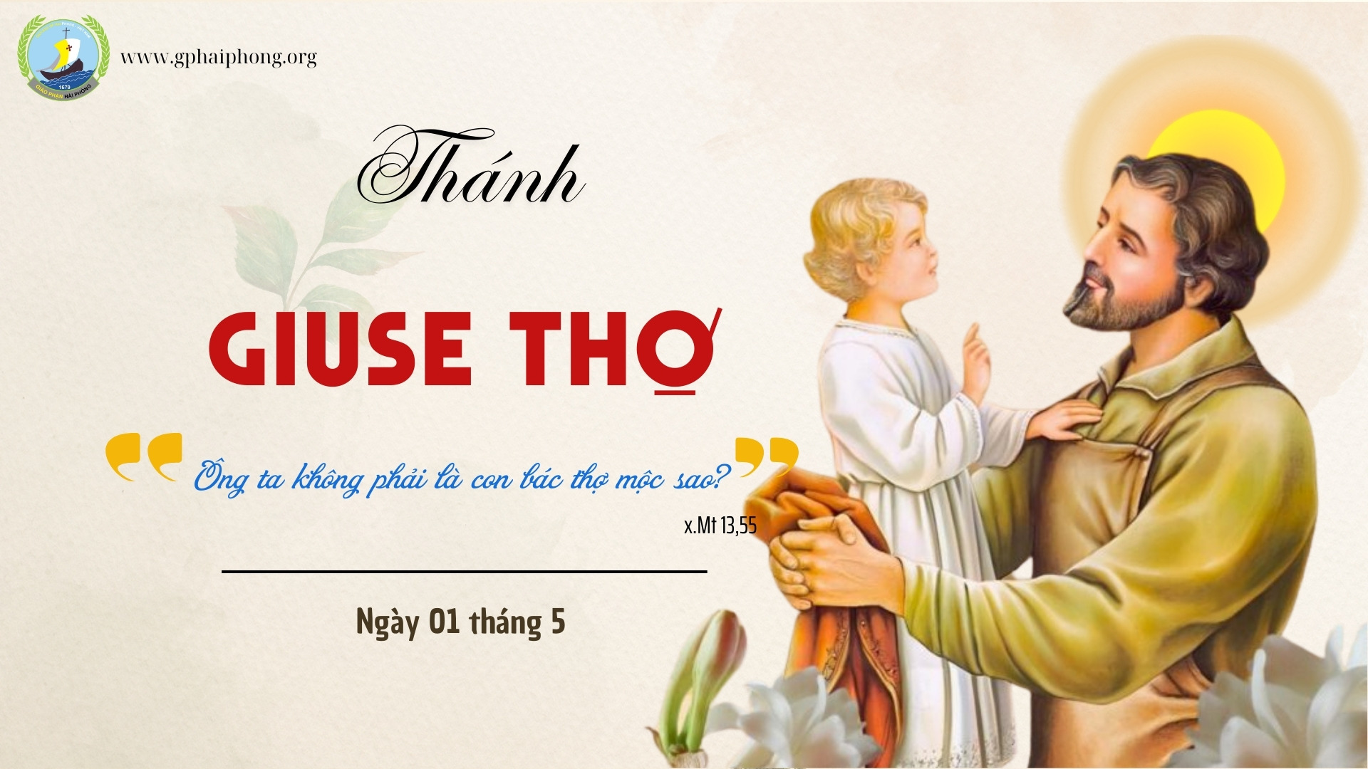 Thánh Giuse Thợ